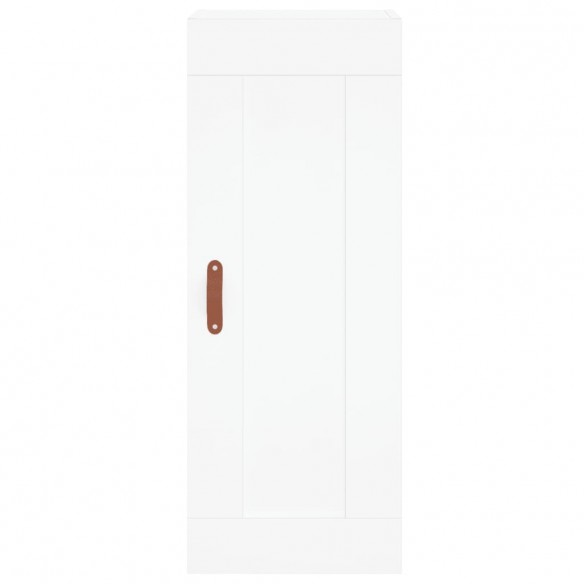 Armoire murale blanc 34,5x34x90 cm bois d'ingénierie