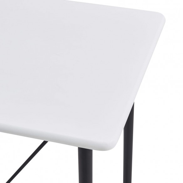 Table de bar Blanc 120 x 60 x 110 cm MDF