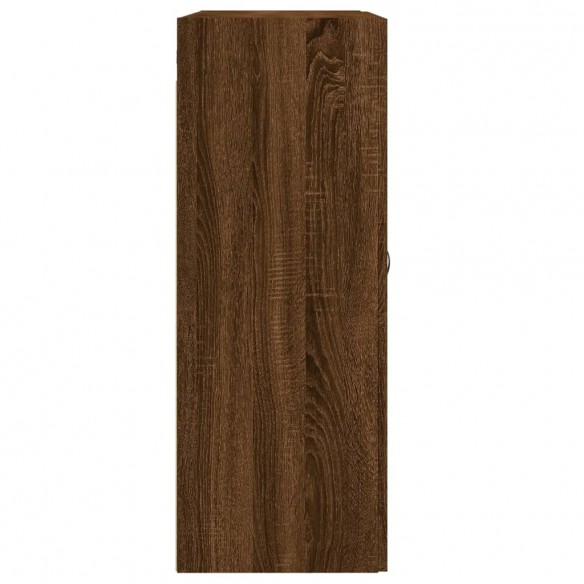 Armoire murale chêne marron 69,5x34x90 cm bois d'ingénierie