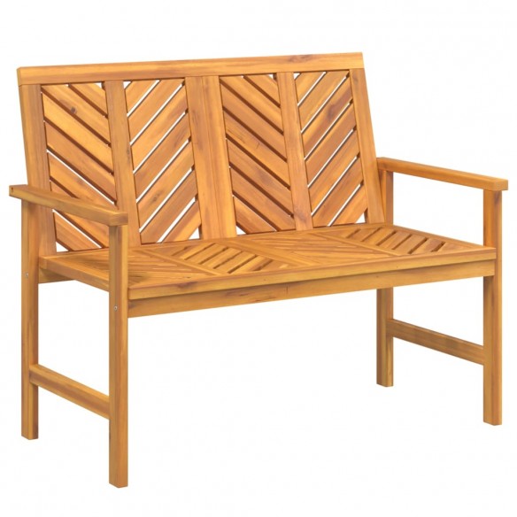 Ensemble de salon de jardin 2 pcs bois d'acacia solide