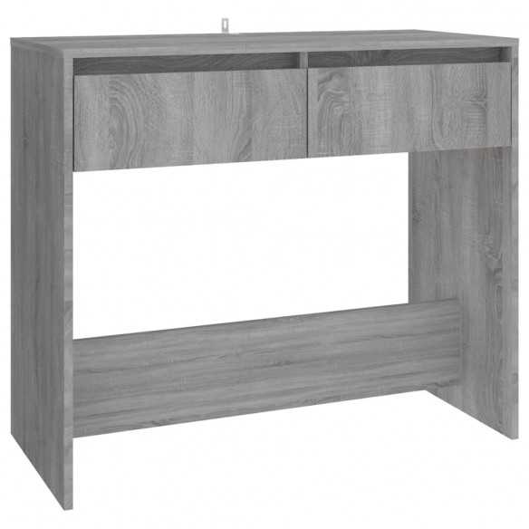 Table console Sonoma gris 89x41x76,5 cm Acier