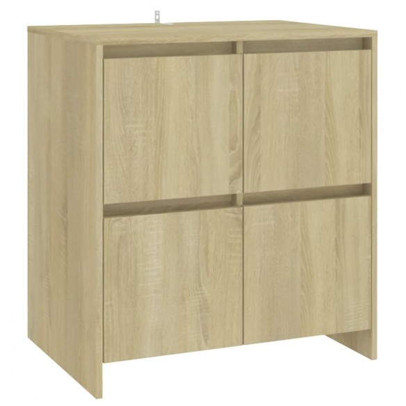 Buffet Chêne sonoma 70x41x75 cm Bois d'ingénierie