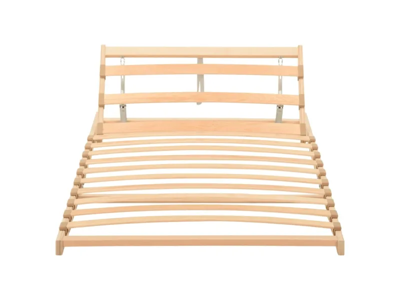 Sommier à lattes 13 lattes tête de lit réglable 70x200 cm