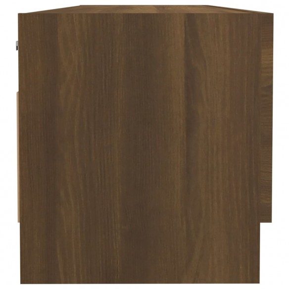 Garde-robe Chêne marron 100x32,5x35 cm Bois d'ingénierie