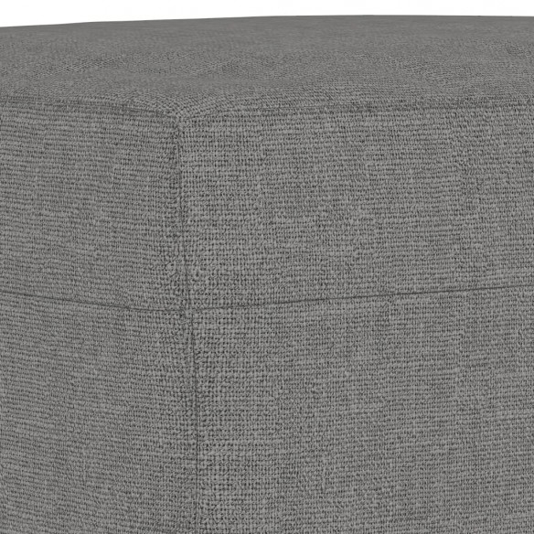 Banc Gris foncé 100x35x41 cm Tissu