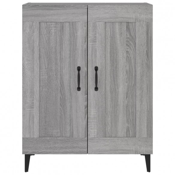 Buffet sonoma gris 69,5x34x90 cm bois d'ingénierie