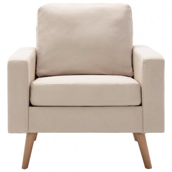 Fauteuil Crème Tissu