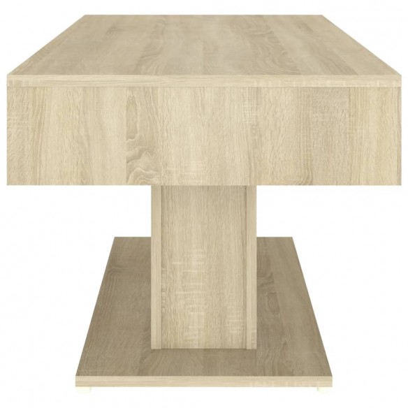 Table basse Chêne sonoma 96x50x45 cm Aggloméré