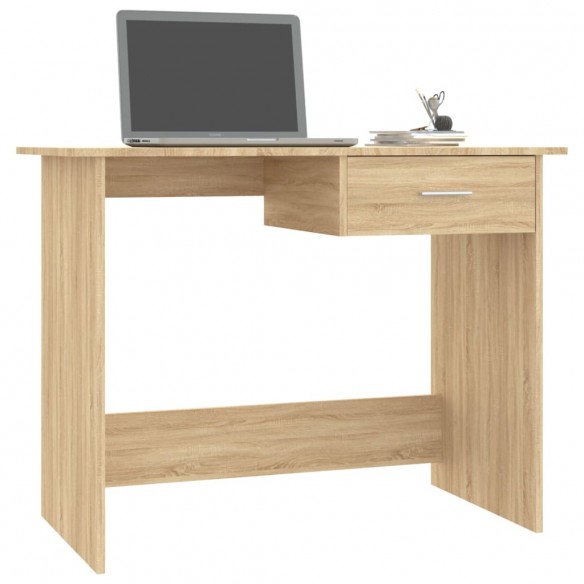 Bureau Chêne sonoma 100 x 50 x 76 cm Aggloméré