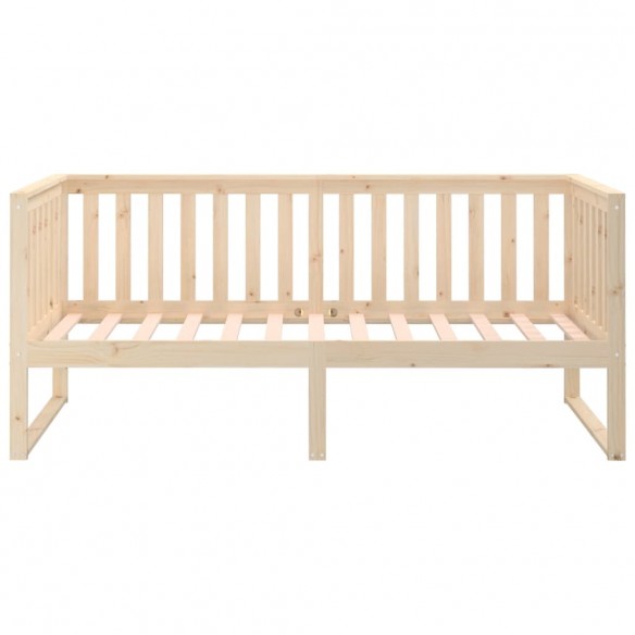 Lit de jour 90x190 cm Bois de pin massif