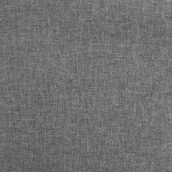 Tabourets de bar lot de 2 gris tissu