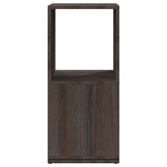 Armoire rotative Gris et chêne 34,5x34,5x75,5 cm Aggloméré