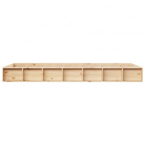 Cadre de lit 75x190 cm Petit simple Bois massif