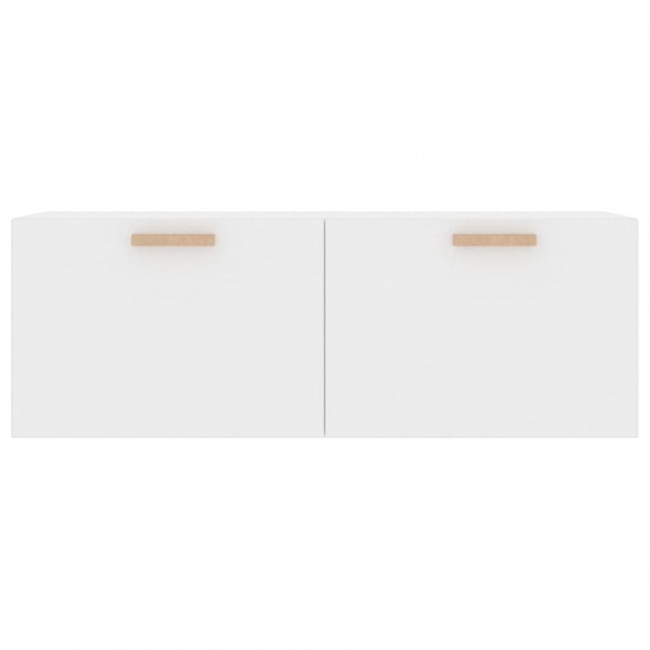 Armoire murale Blanc brillant 100x36,5x35 cm Bois d'ingénierie