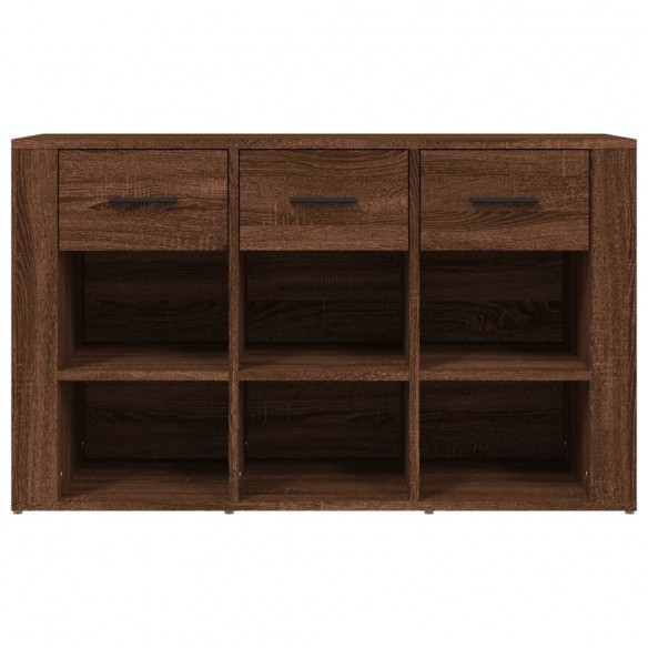 Buffet Chêne marron 100x30x59,5 cm Bois d'ingénierie