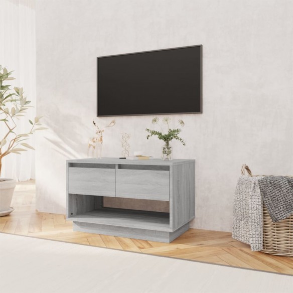 Meuble TV Sonoma gris 70x41x44 cm Aggloméré