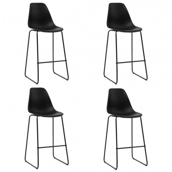 Ensemble de bar 5 pcs Plastique Noir