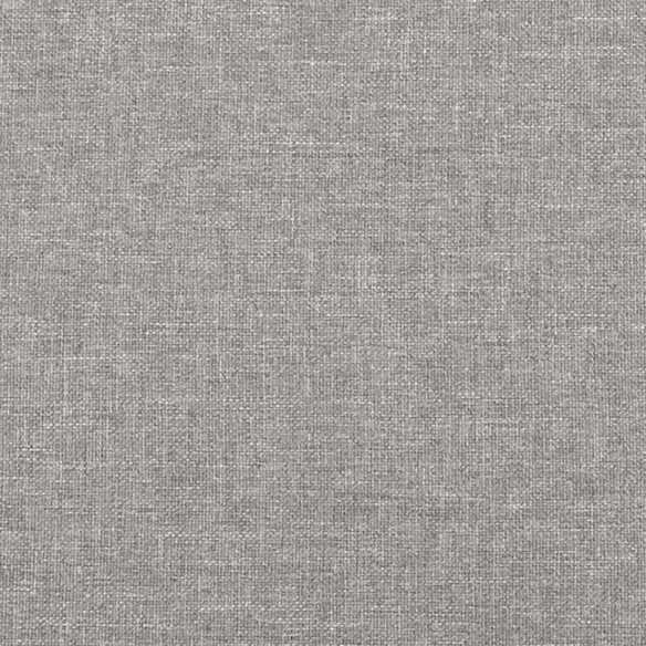 Cadre de lit Gris clair 80x200 cm Tissu