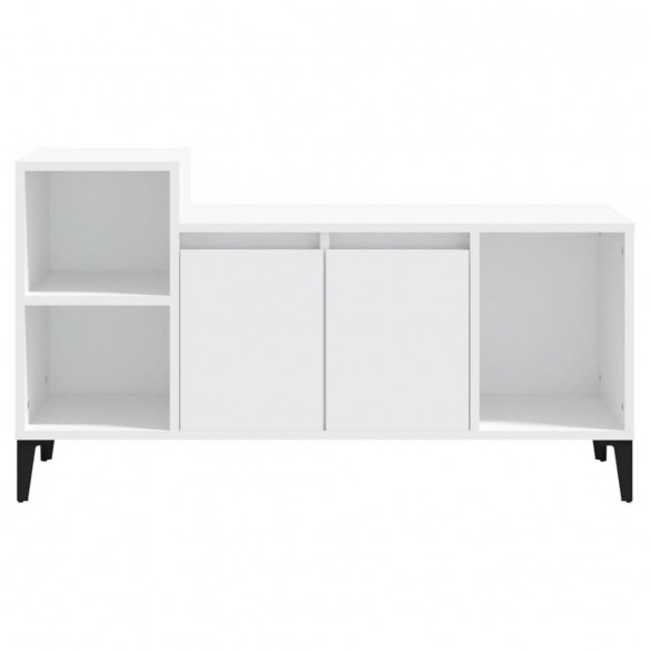 Meuble TV Blanc 100x35x55 cm Bois d'ingénierie