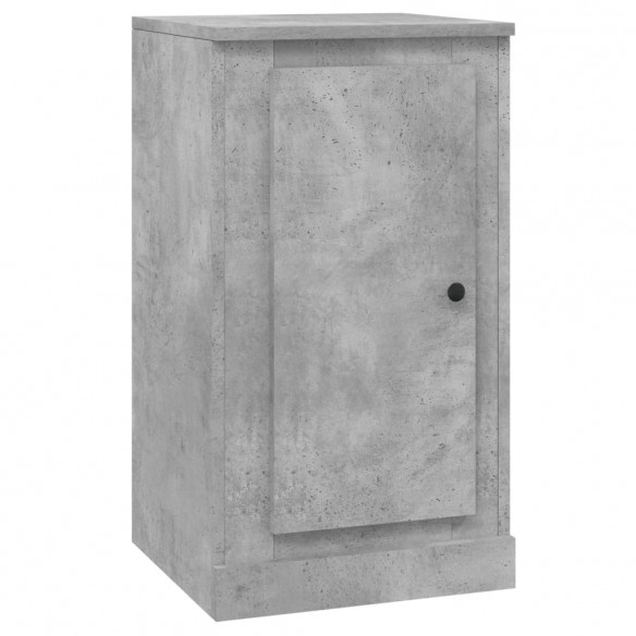 Buffets 2 pcs gris béton 37,5x35,5x67,5 cm bois d'ingénierie