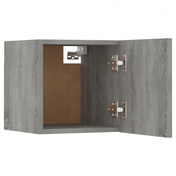 Meubles TV muraux 2 pcs Sonoma gris 30,5x30x30 cm