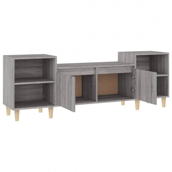 Meuble TV Sonoma gris 160x35x55 cm Bois d'ingénierie