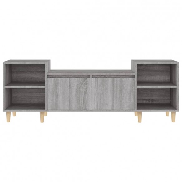 Meuble TV Sonoma gris 160x35x55 cm Bois d'ingénierie