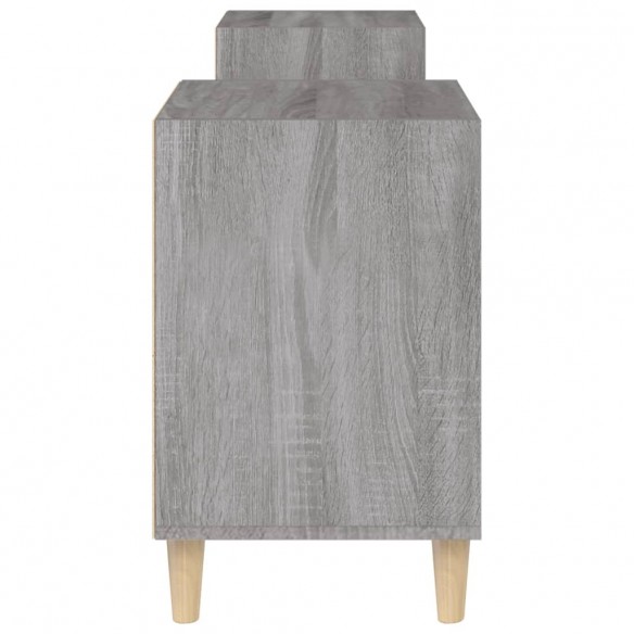 Meuble TV Sonoma gris 160x35x55 cm Bois d'ingénierie