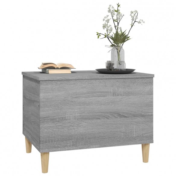 Table basse Sonoma gris 60x44,5x45 cm Bois d'ingénierie