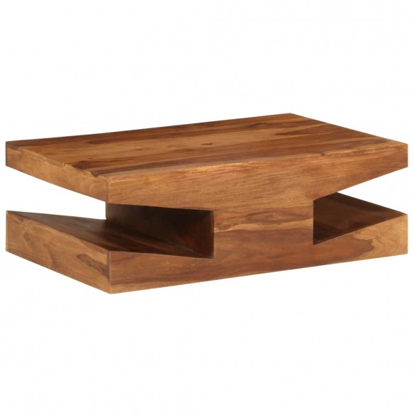 Table basse Bois massif de Sesham 90 x 60 x 30 cm