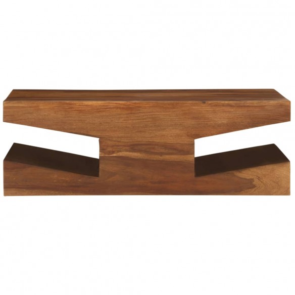 Table basse Bois massif de Sesham 90 x 60 x 30 cm