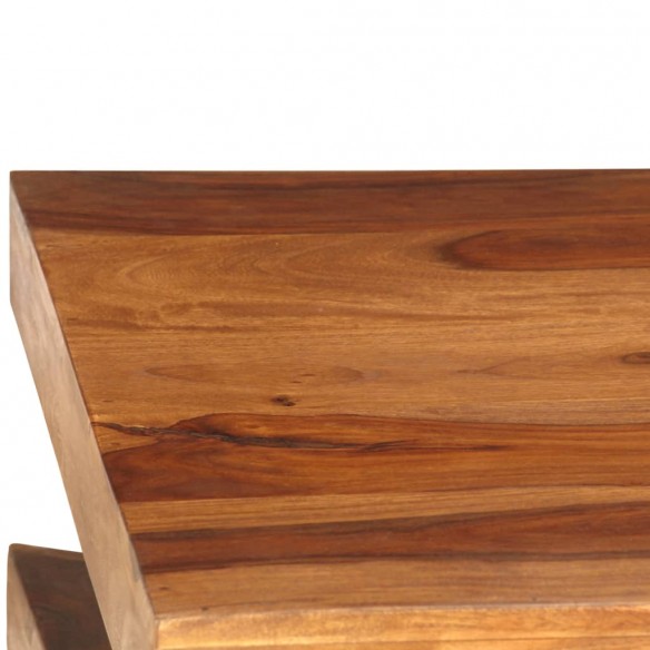 Table basse Bois massif de Sesham 90 x 60 x 30 cm