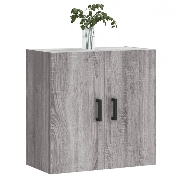 Armoire murale sonoma gris 60x31x60 cm bois d'ingénierie