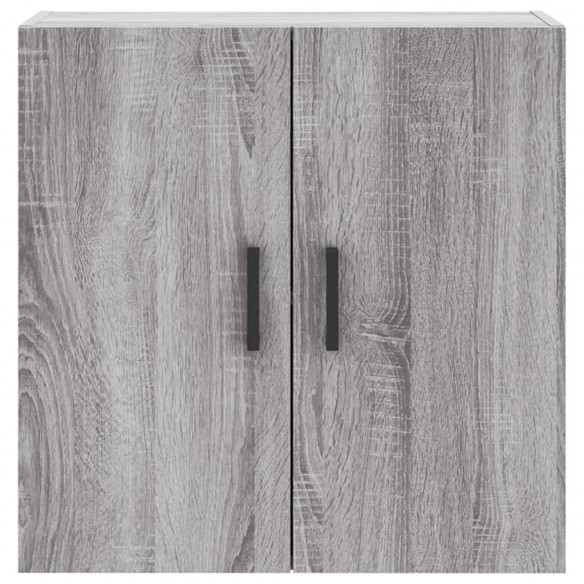 Armoire murale sonoma gris 60x31x60 cm bois d'ingénierie