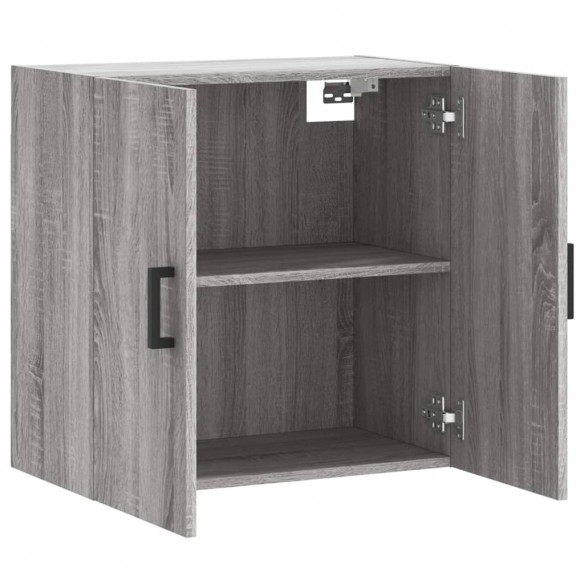 Armoire murale sonoma gris 60x31x60 cm bois d'ingénierie