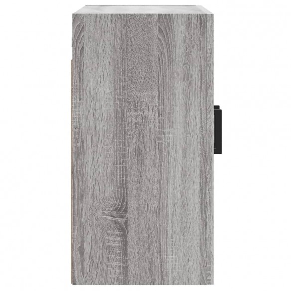 Armoire murale sonoma gris 60x31x60 cm bois d'ingénierie