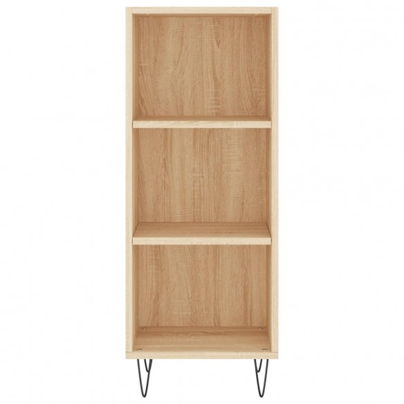 Buffet haut Chêne sonoma 34,5x32,5x180 cm Bois d'ingénierie