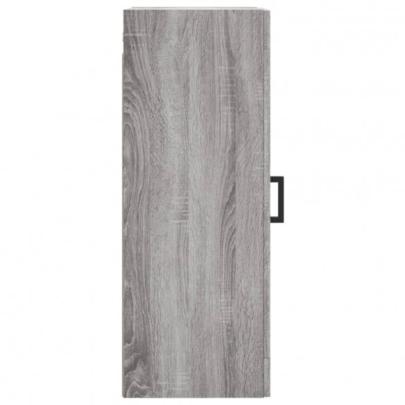 Armoire murale sonoma gris 34,5x34x90 cm bois d'ingénierie