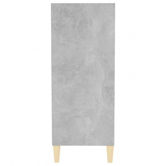 Buffet Gris béton 57x35x90 cm Aggloméré