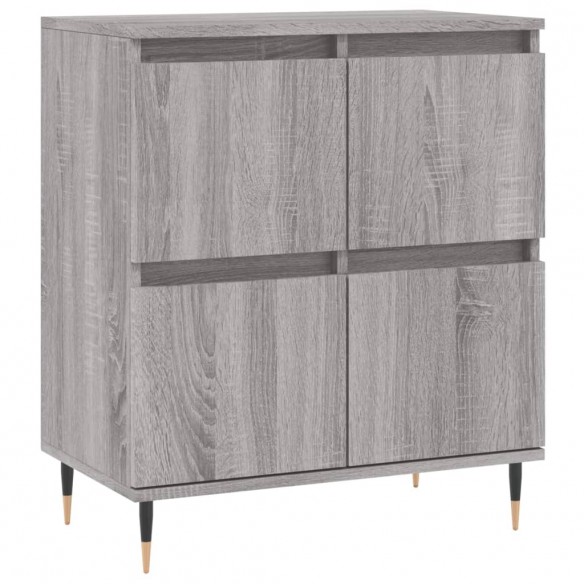 Buffet Sonoma gris 60x35x70 cm Bois d'ingénierie