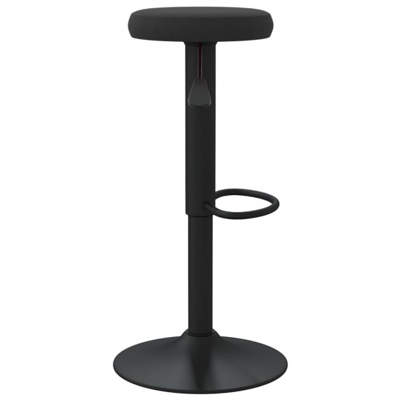 Tabourets de bar 2 pcs Noir Velours