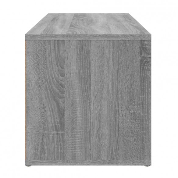 Meuble TV Sonoma gris 80x34x36 cm Bois d'ingénierie