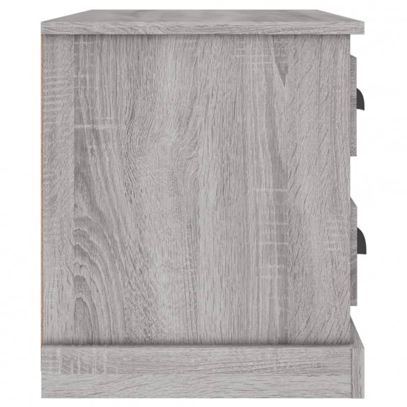 Table de chevet sonoma gris 60x39x45 cm