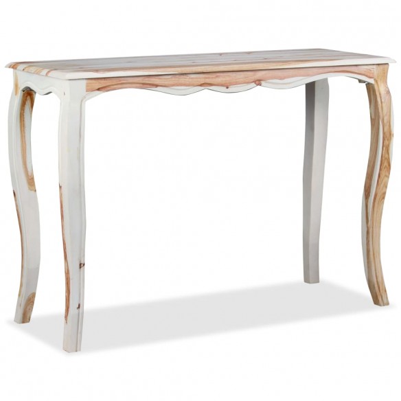 Table console Bois de Sesham massif 110 x 40 x 76 cm