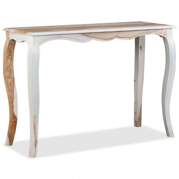 Table console Bois de Sesham massif 110 x 40 x 76 cm