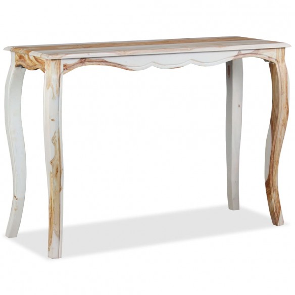 Table console Bois de Sesham massif 110 x 40 x 76 cm