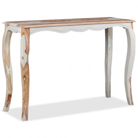 Table console Bois de Sesham massif 110 x 40 x 76 cm