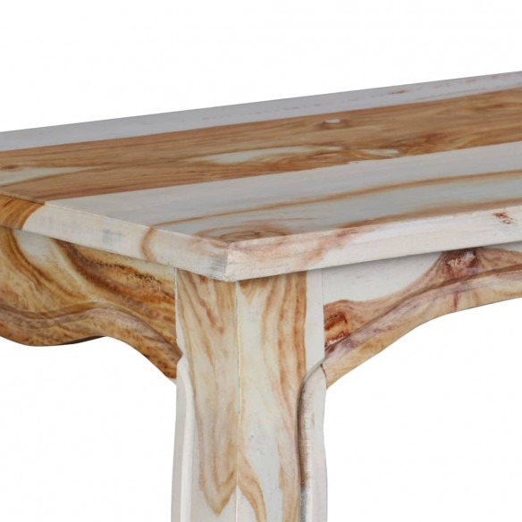 Table console Bois de Sesham massif 110 x 40 x 76 cm