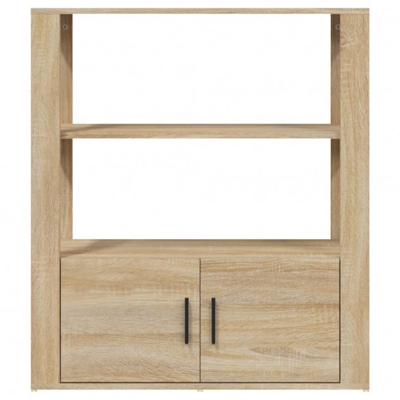 Buffet Chêne sonoma 80x30x90 cm Bois d'ingénierie