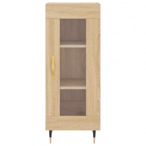 Buffet Chêne sonoma 34,5x34x90 cm Bois d'ingénierie